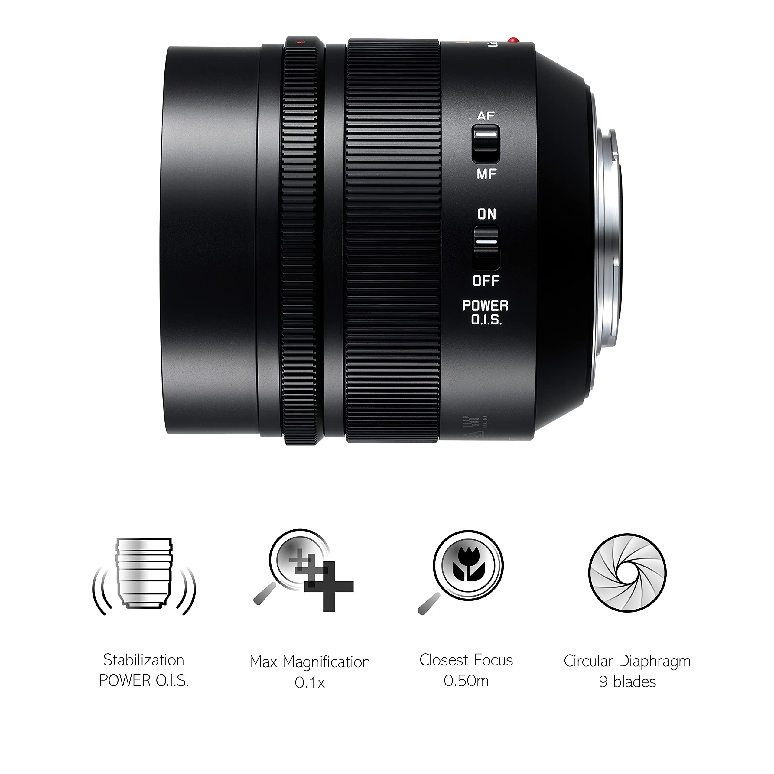 Panasonic H-NS043E Leica DG NOCTICRON 42.5mm F1.2 ASPH. Lens